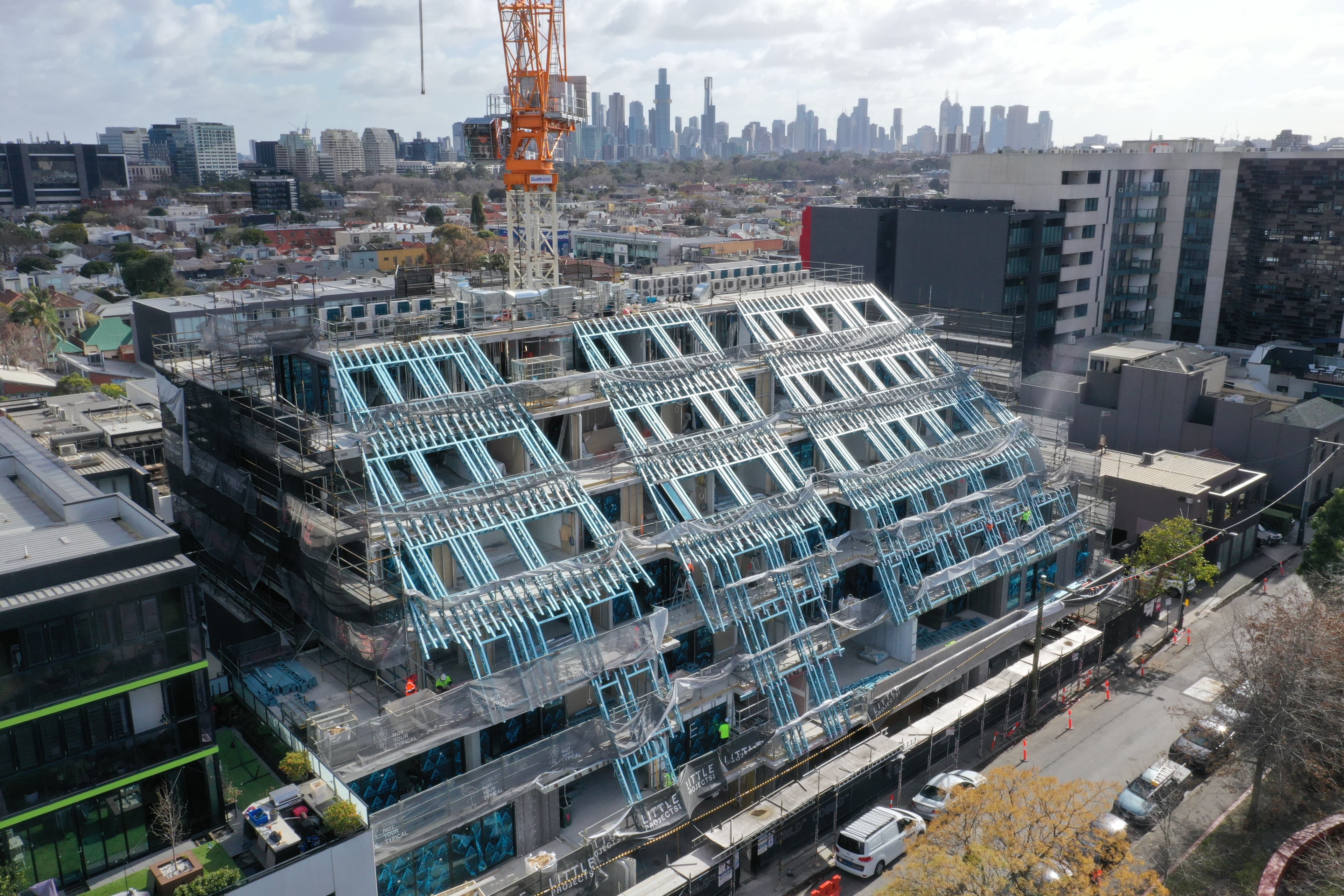 Project completed with Cobild and Dynamic Steel Frames